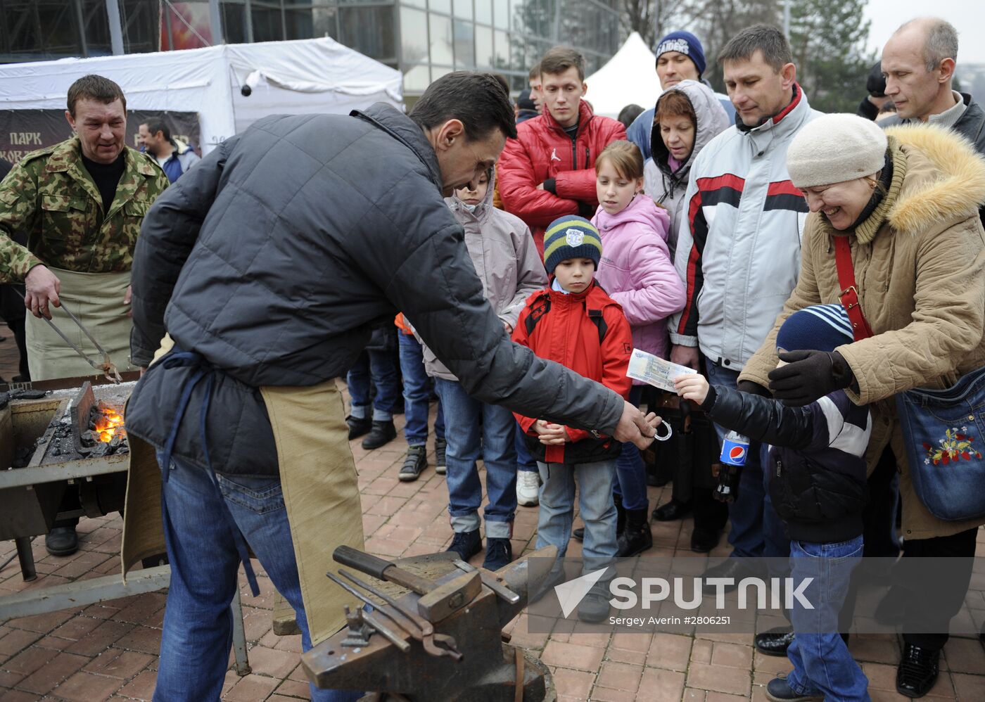 Maslenitsa celebrated in Donetsk