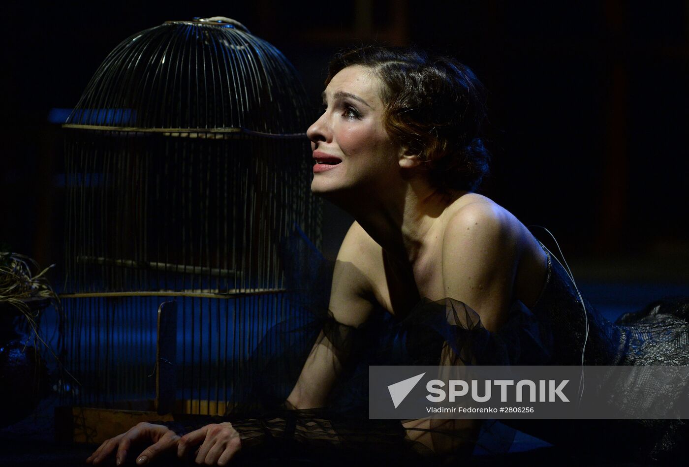 The Dog in the Manger play run-through at Moscow Satire Theater