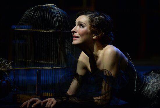 The Dog in the Manger play run-through at Moscow Satire Theater