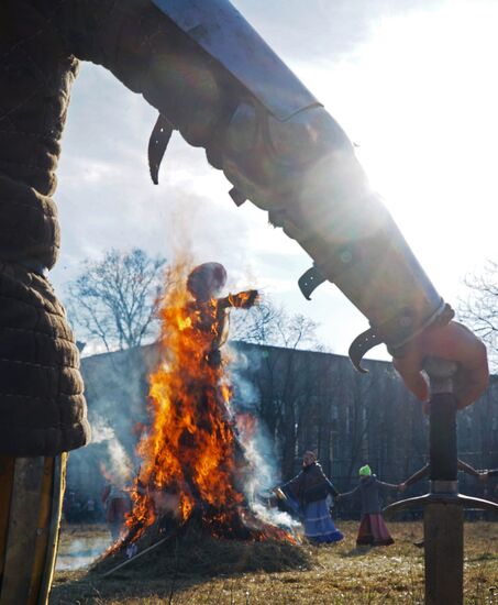 Maslenitsa celebrated in Russian regions