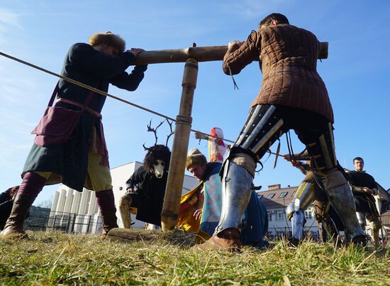 Maslenitsa celebrated in Russian regions
