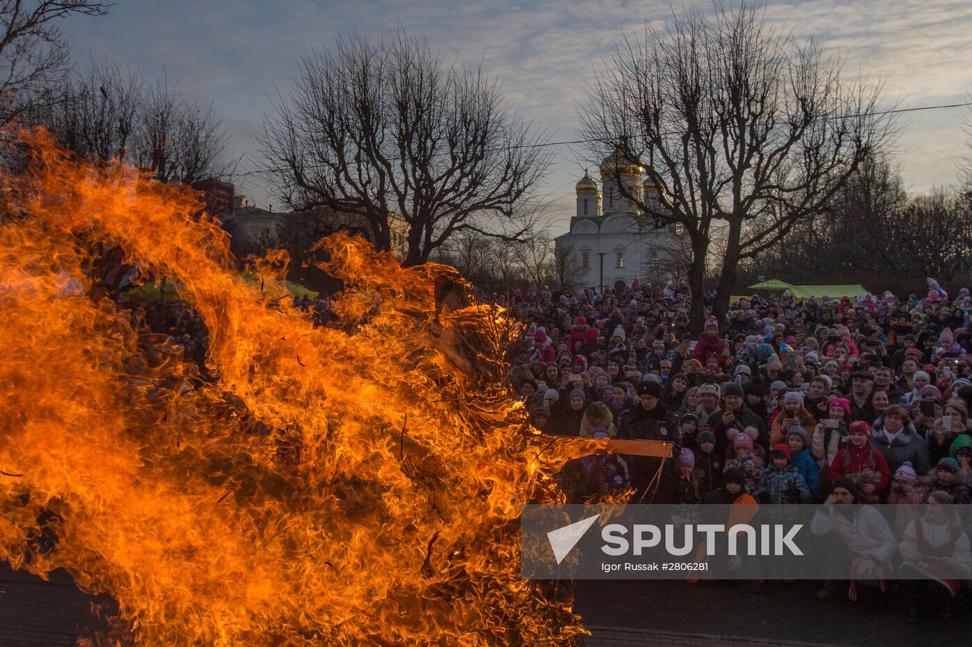 Maslenitsa celebrated in Russian regions