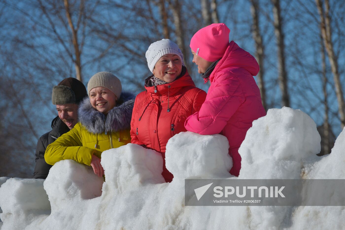 Maslenitsa celebrated in Russian regions