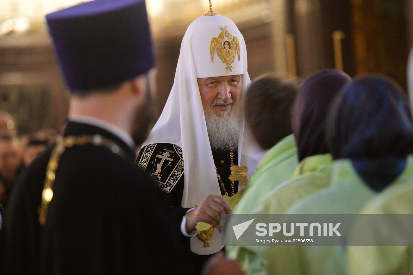 Patriarchal service on Forgiveness Sunday