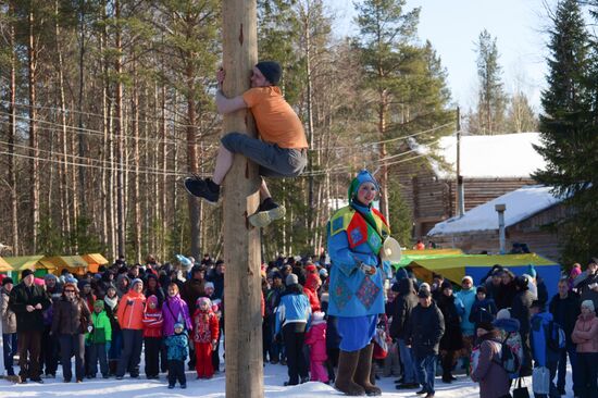 Maslenitsa celebrated in Russian regions