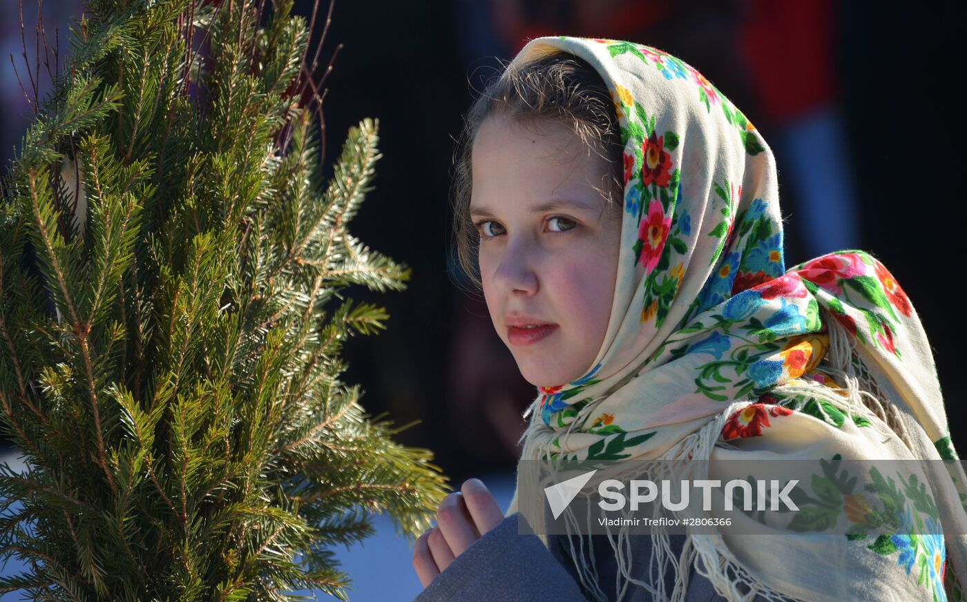 Maslenitsa celebrated in Russian regions