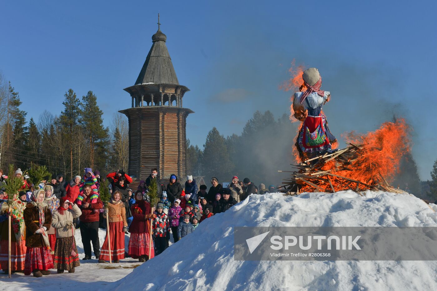 Maslenitsa celebrated in Russian regions