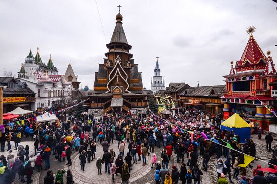 Maslenitsa celebrated in Moscow