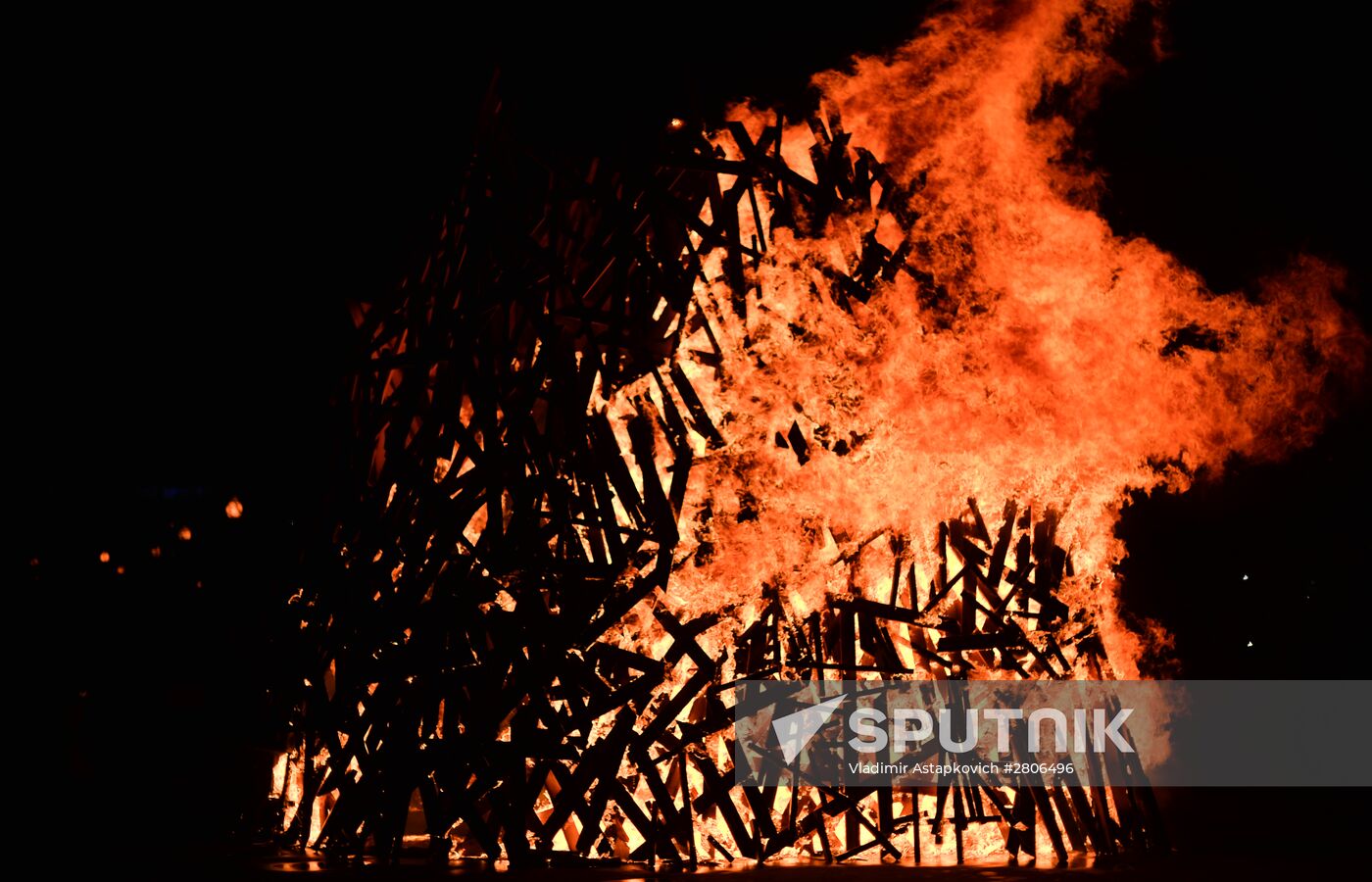 Maslenitsa celebrated in Moscow