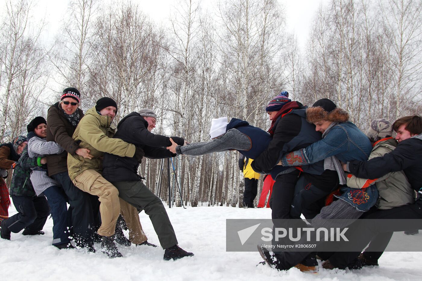 Maslenitsa celebrated in Russian regions