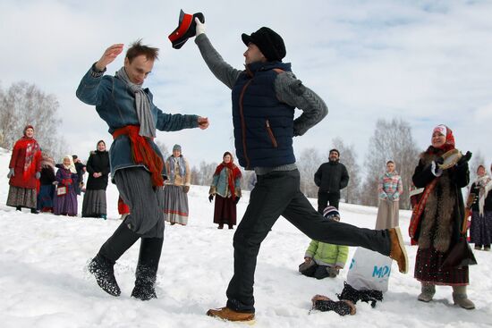 Maslenitsa celebrated in Russian regions