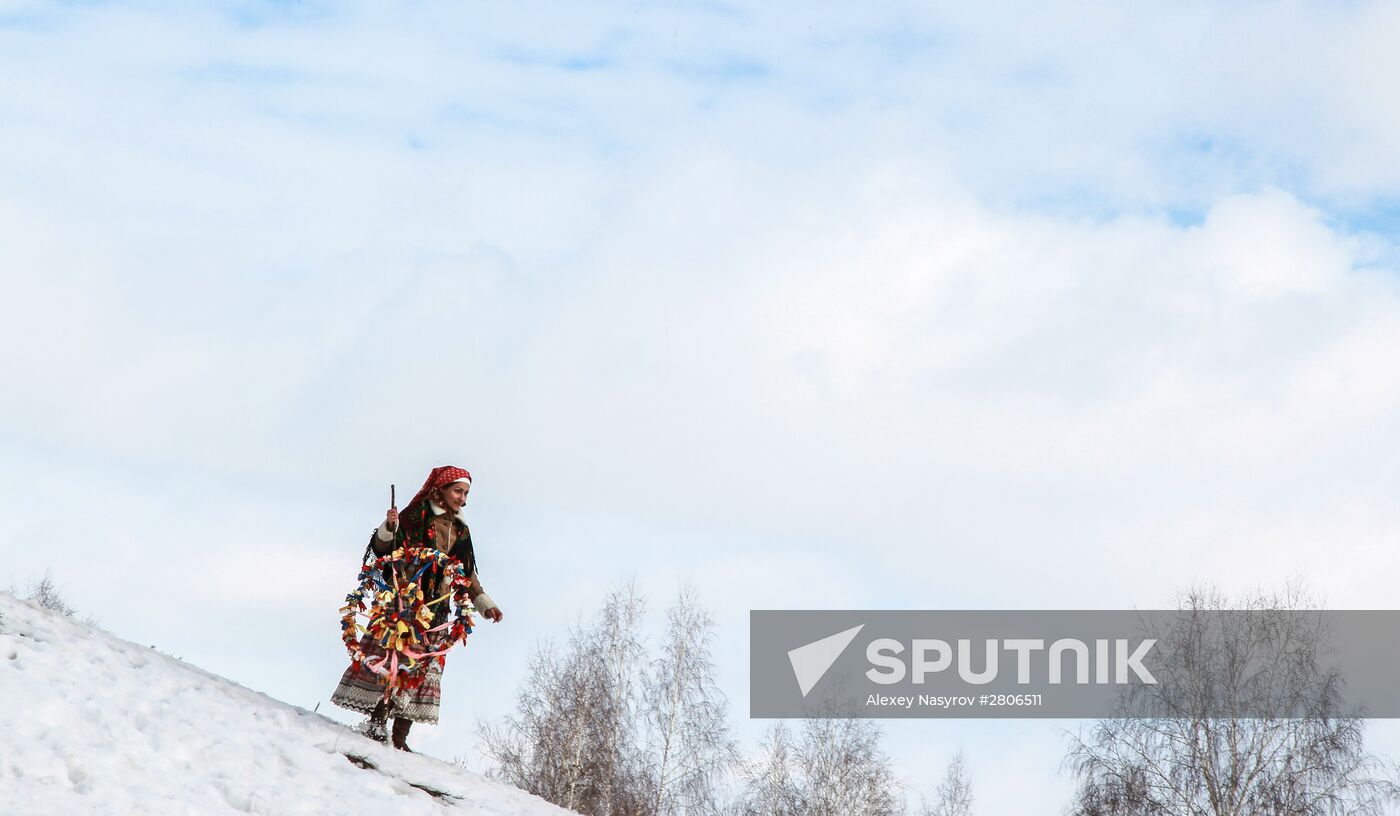Maslenitsa celebrated in Russian regions