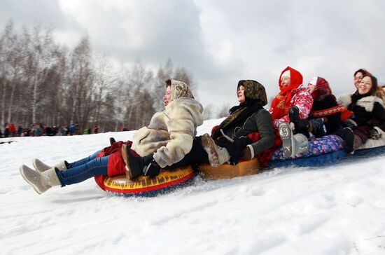 Maslenitsa celebrated in Russian regions