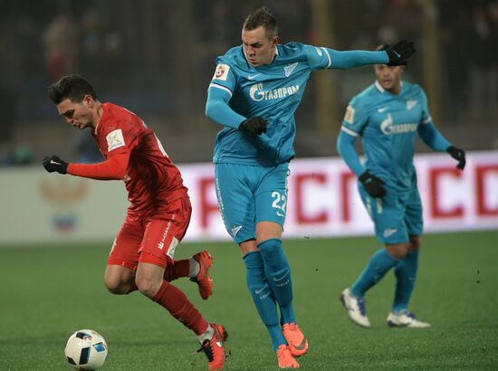 Russian Football Premier League. Zenit vs. Rubin