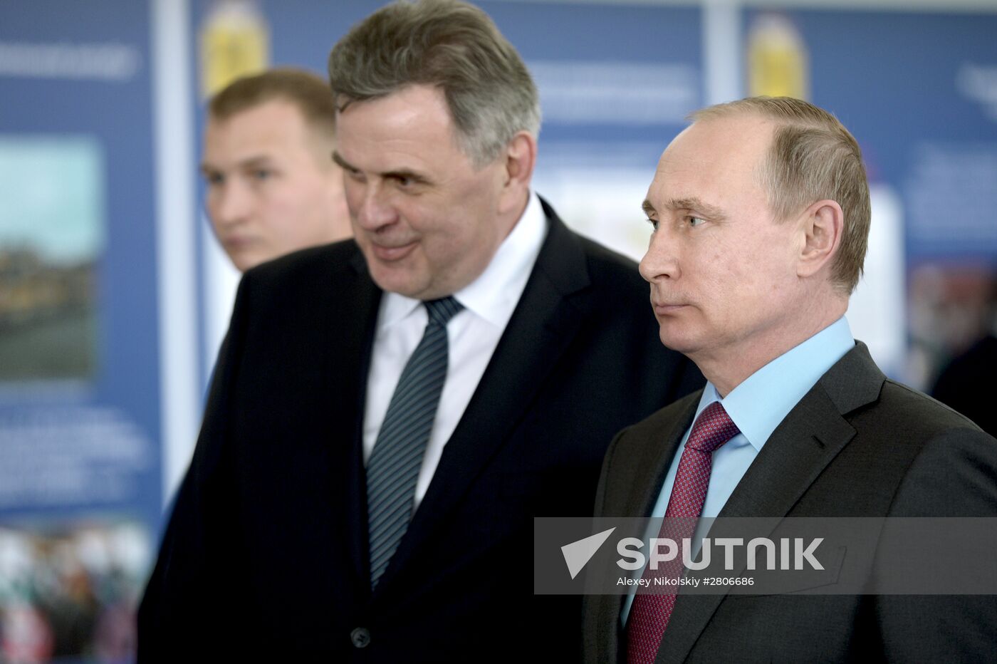 President Vladimir Putin visits Central Federal District