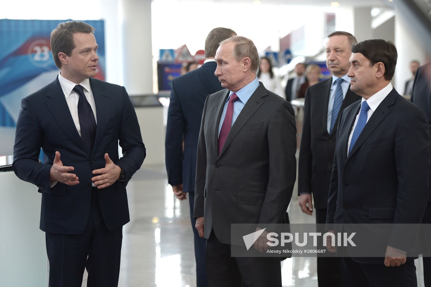 President Vladimir Putin visits Central Federal District