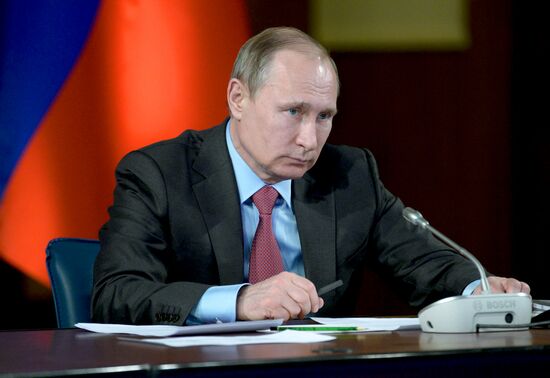President Vladimir Putin visits Central Federal District