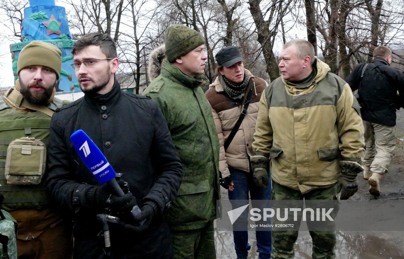 Results of gunfire against Zaitsevo Village, Donetsk Region