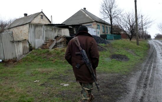 Results of gunfire against Zaitsevo Village, Donetsk Region