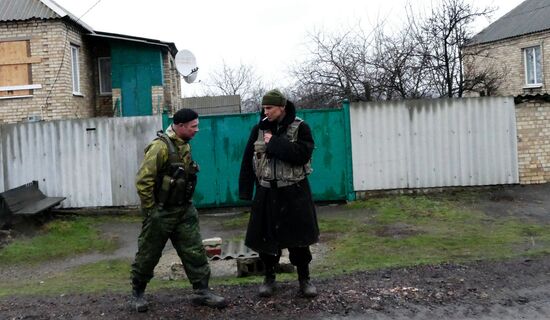 Results of gunfire against Zaitsevo Village, Donetsk Region