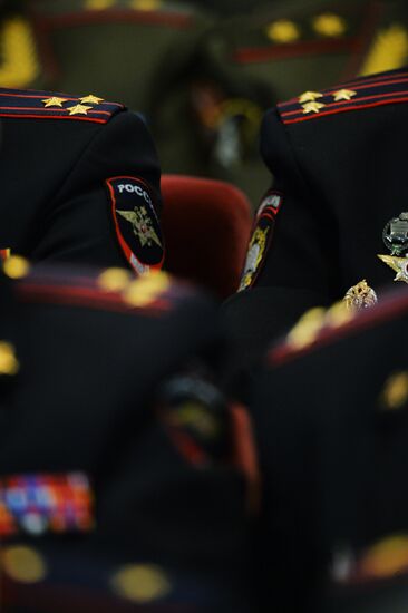 Expanded meeting of the Russian Interior Ministry Board