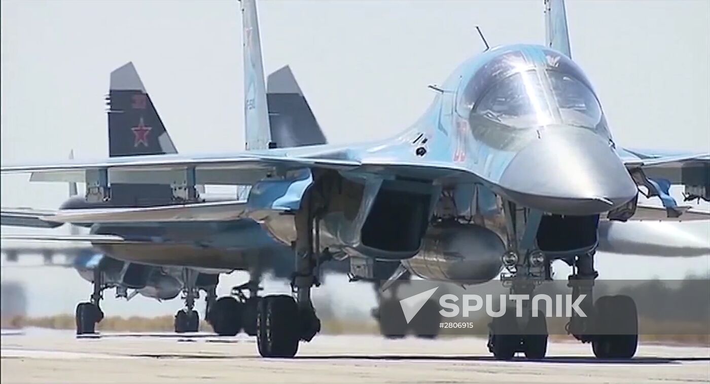 The first group of Russian aircraft from the Hmeimim Airbase departs for home bases in Russia