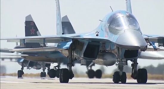 The first group of Russian aircraft from the Hmeimim Airbase departs for home bases in Russia