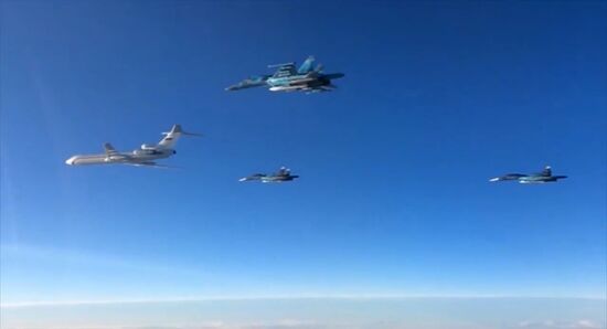The first group of Russian aircraft from the Hmeimim Airbase departs for home bases in Russia