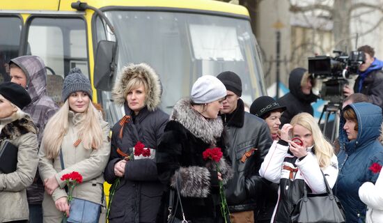 Filming "Crimean Spring" in Sevastopol