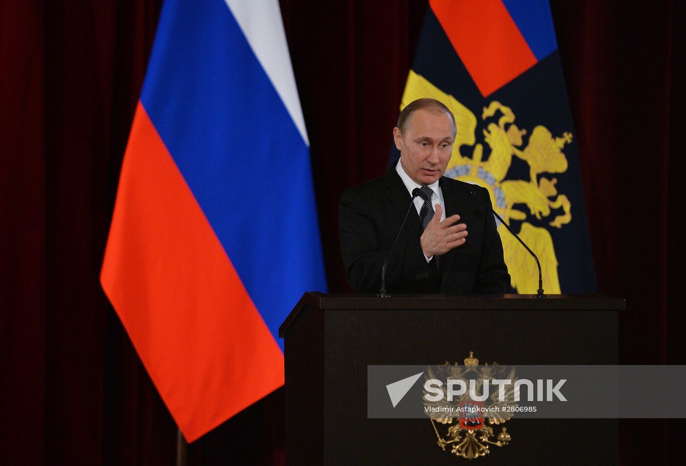 Extended meeting of the Russian Interior Ministry Board