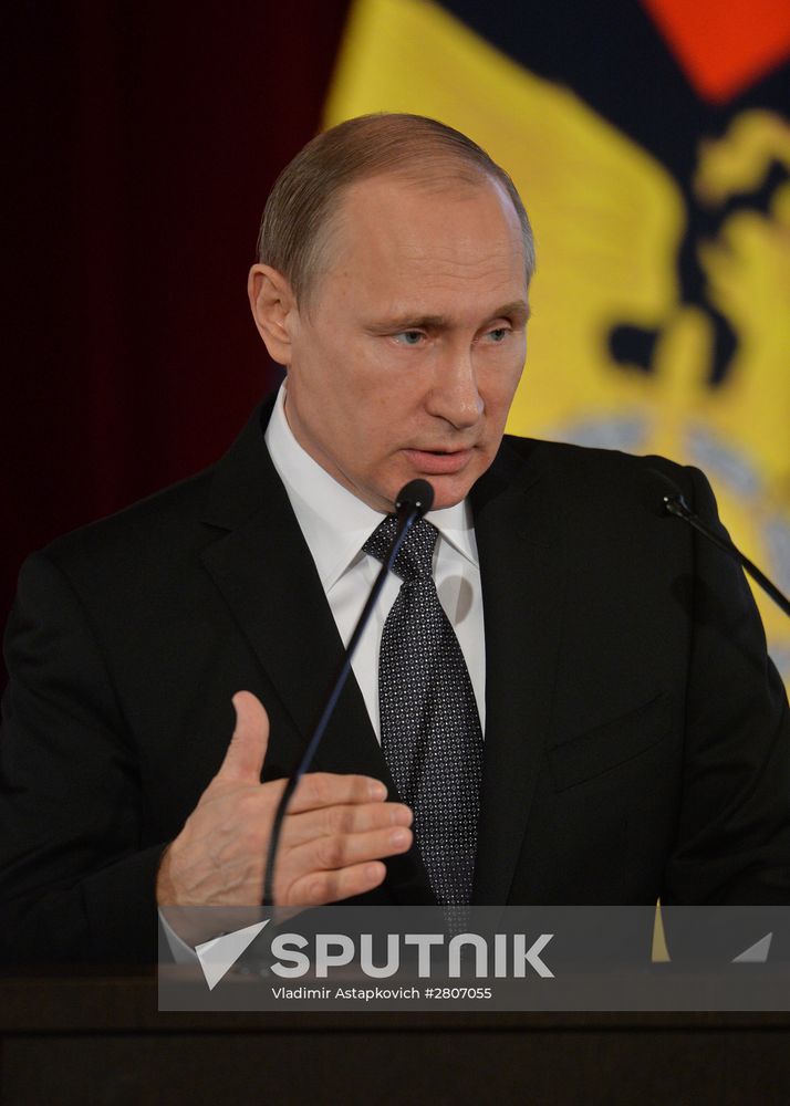 Expanded meeting of the Russian Interior Ministry Board