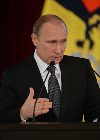 Expanded meeting of the Russian Interior Ministry Board