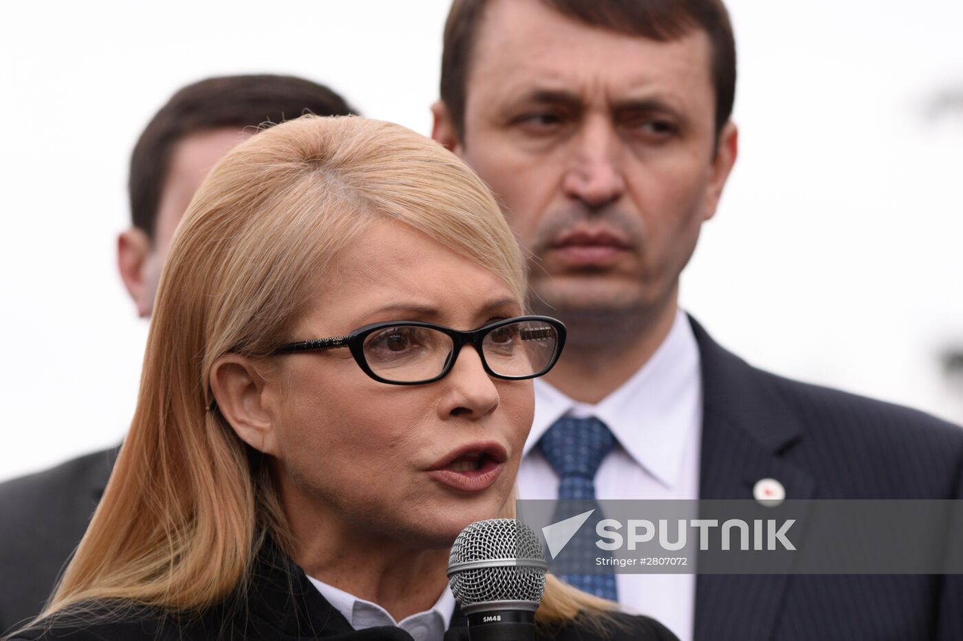 Rally outside the Verkhovna Rada building