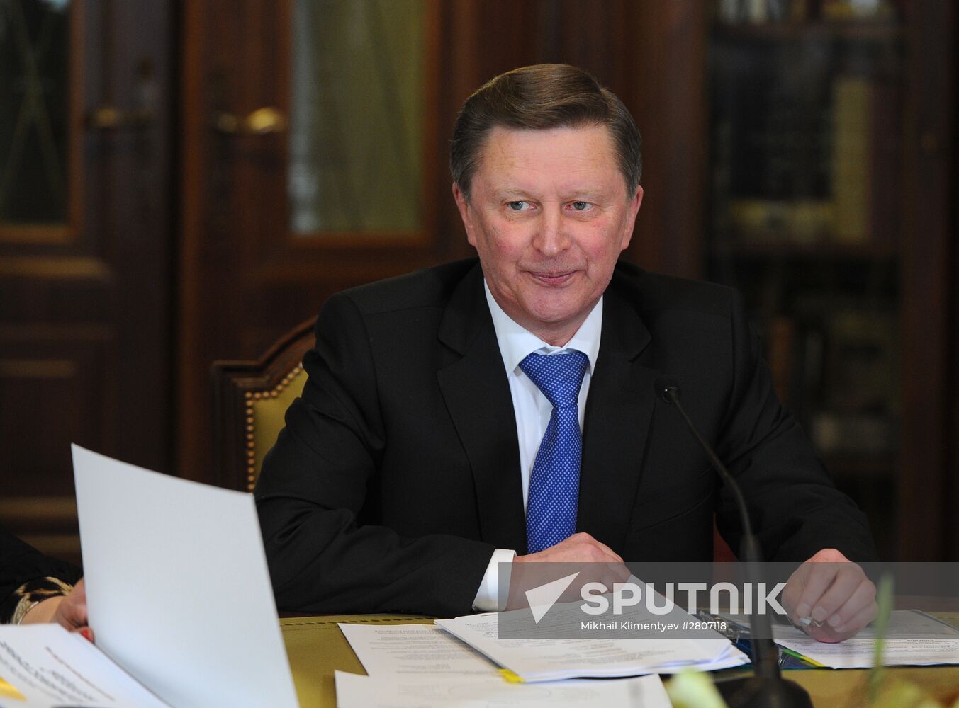 Chief of Staff of the Russian Presidential Executive Office Sergei Ivanov chairs meeting of Far Eastern Leopards Supervisory Board