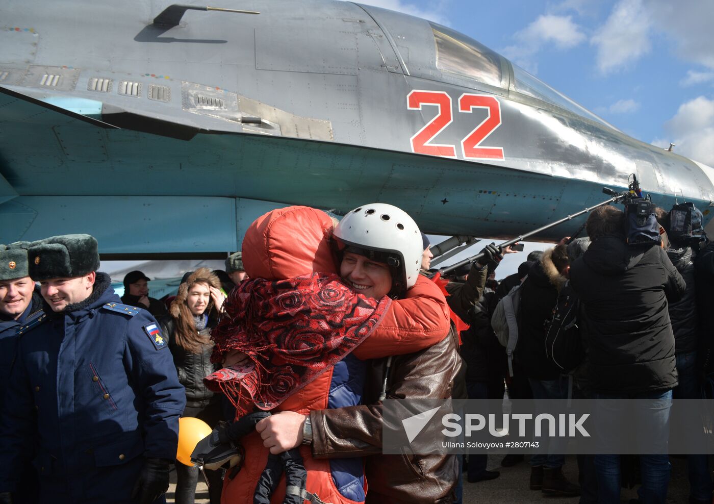 First group of Russia's Su-34 bombers returns from Syria to airbase near Voronezh
