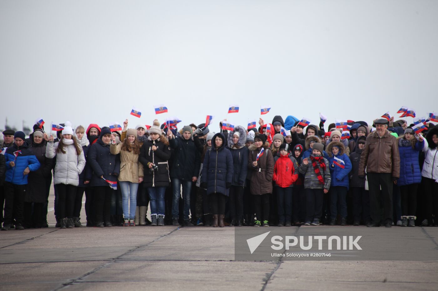 First group of Russian Su-34 bomber jets from Syria landed in Russia's Voronezh