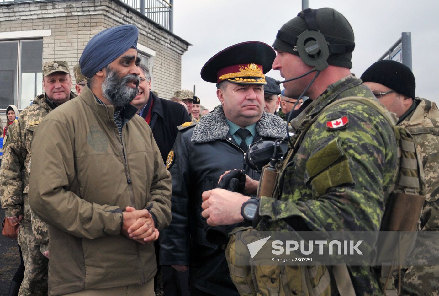 Ukrainian and Canadian defense ministers meet in Lvov Region