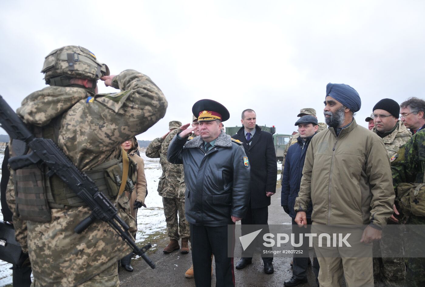 Ukrainian and Canadian defense ministers meet in Lvov Region