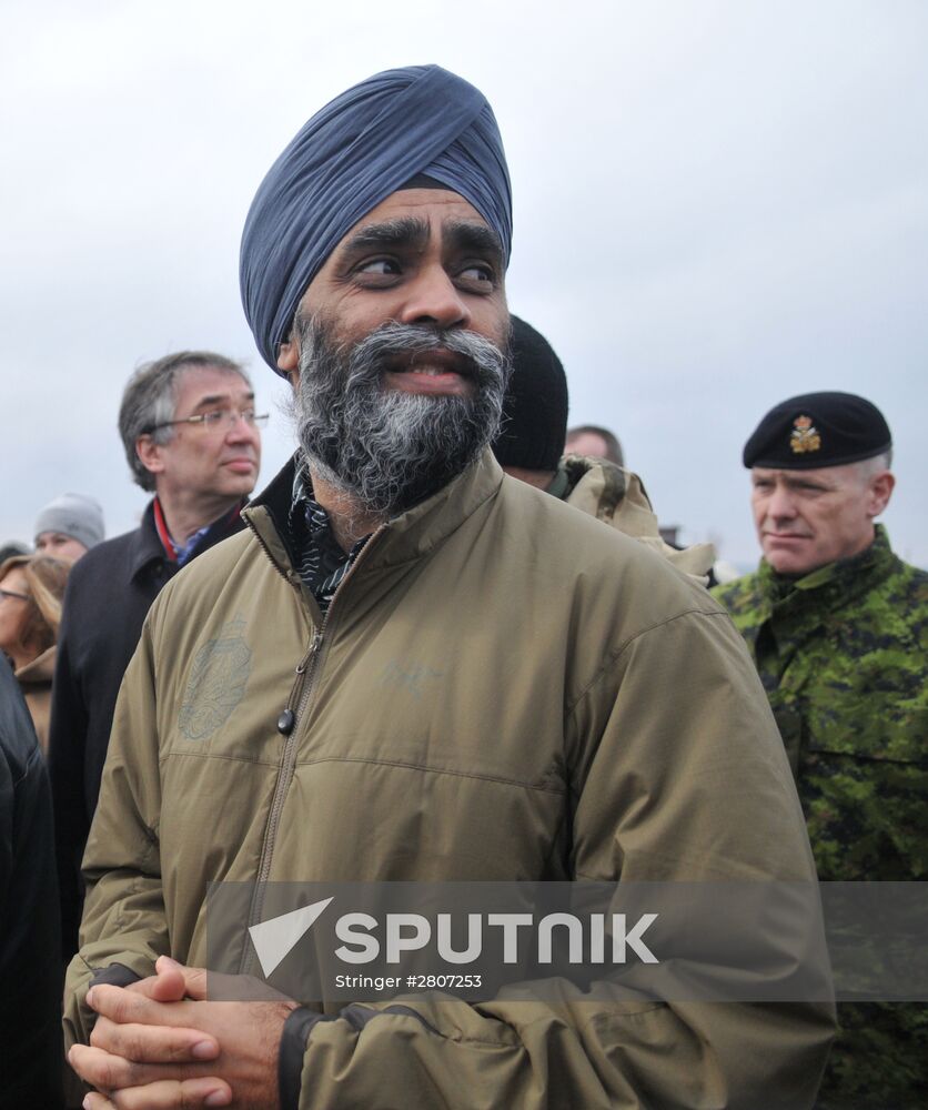 Ukrainian and Canadian defense ministers meet in Lvov Region