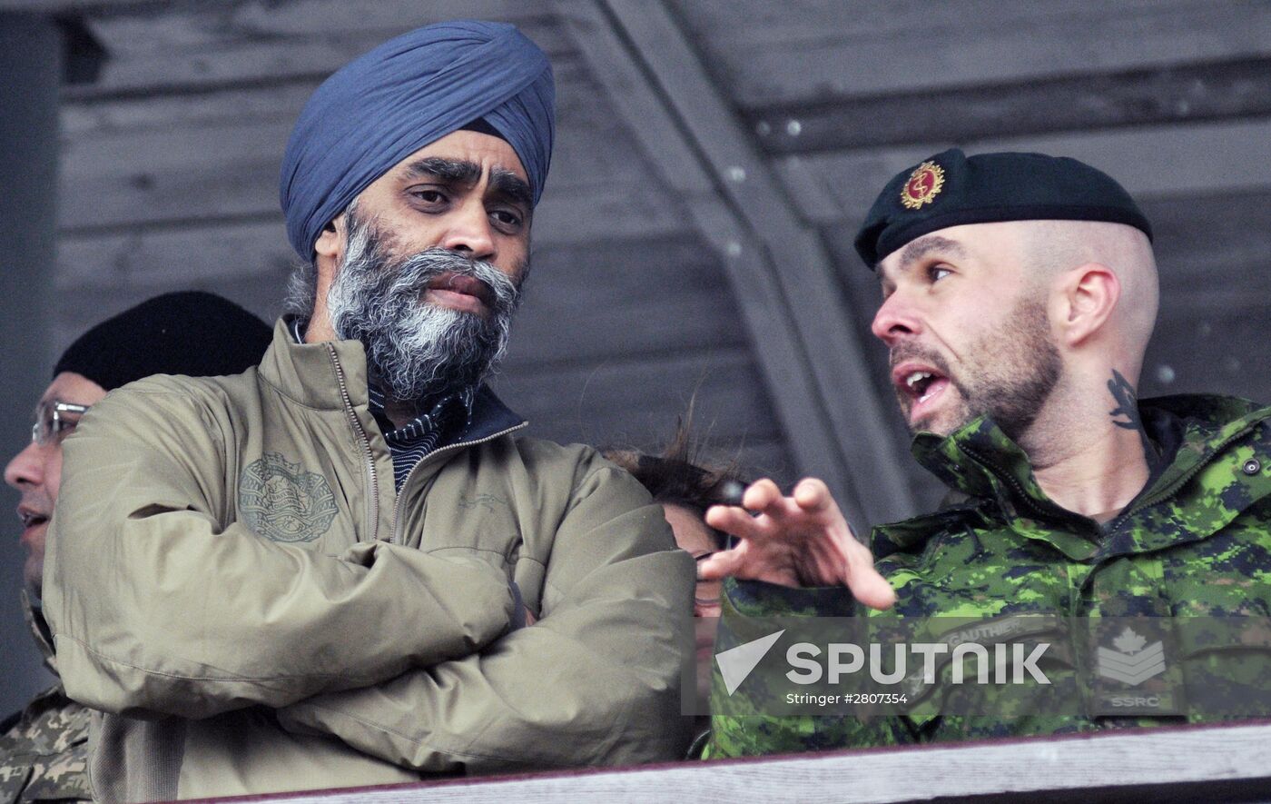 Ukrainian and Canadian defense ministers meet in Lvov region