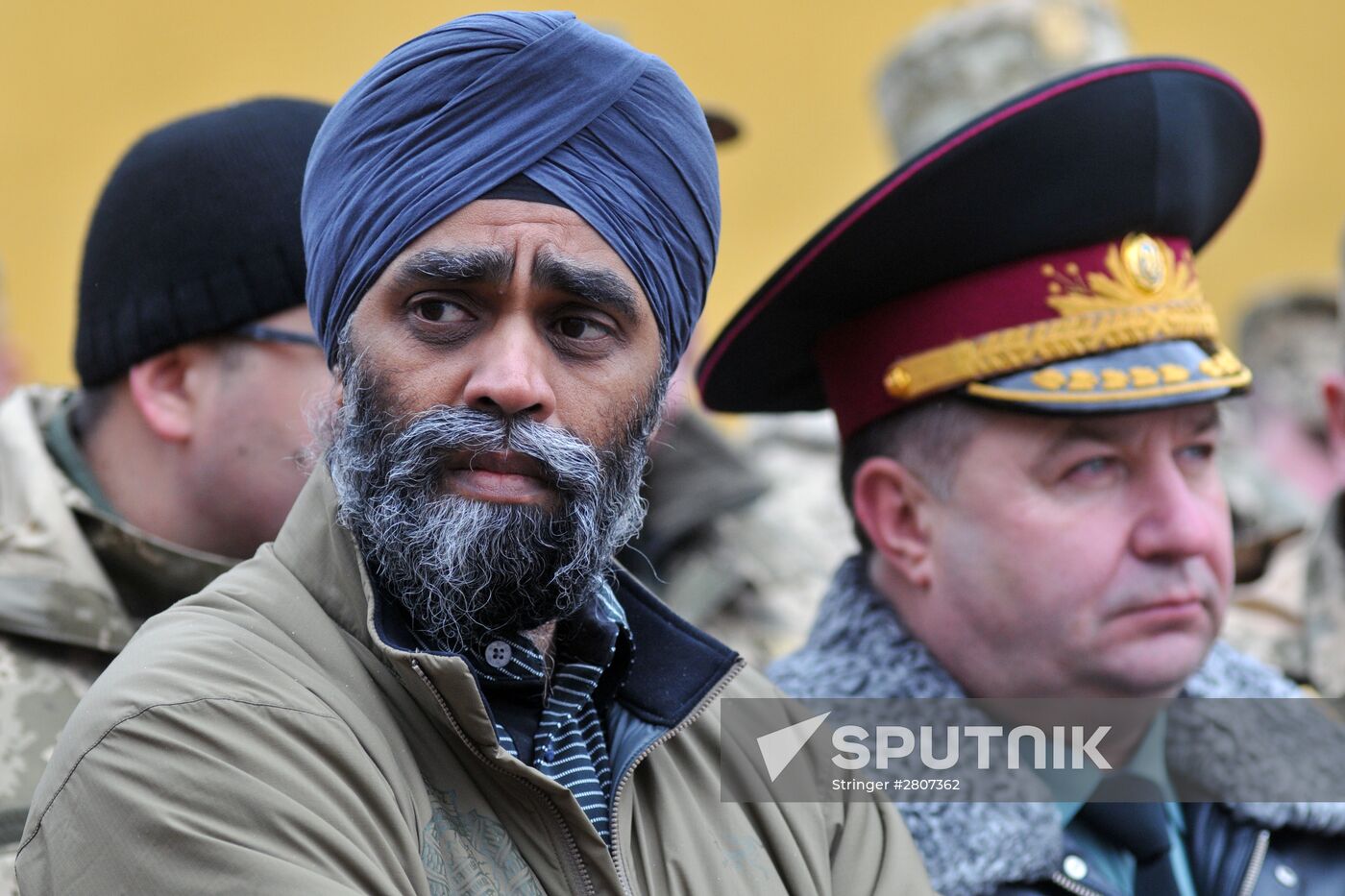 Ukrainian and Canadian defense ministers meet in Lvov region