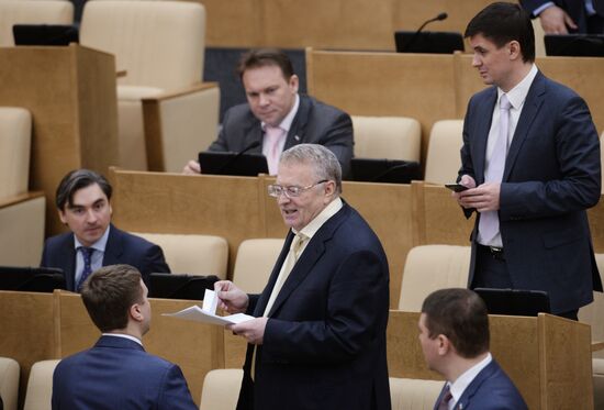 State Duma plenary session
