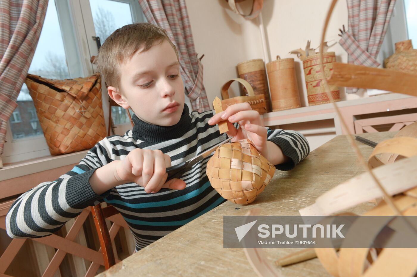 Children's traditional craft school in Arkhangelsk