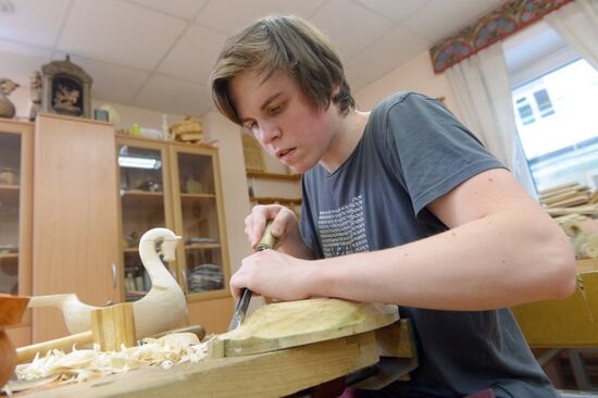 Children's traditional craft school in Arkhangelsk