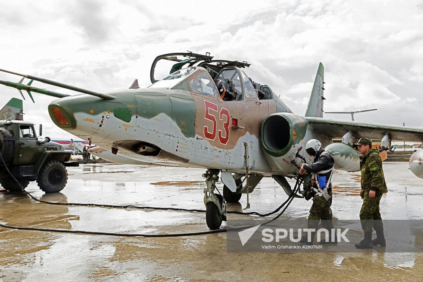 Russian Aerospace Forces aircraft leave Hmeimim airbase in Syria
