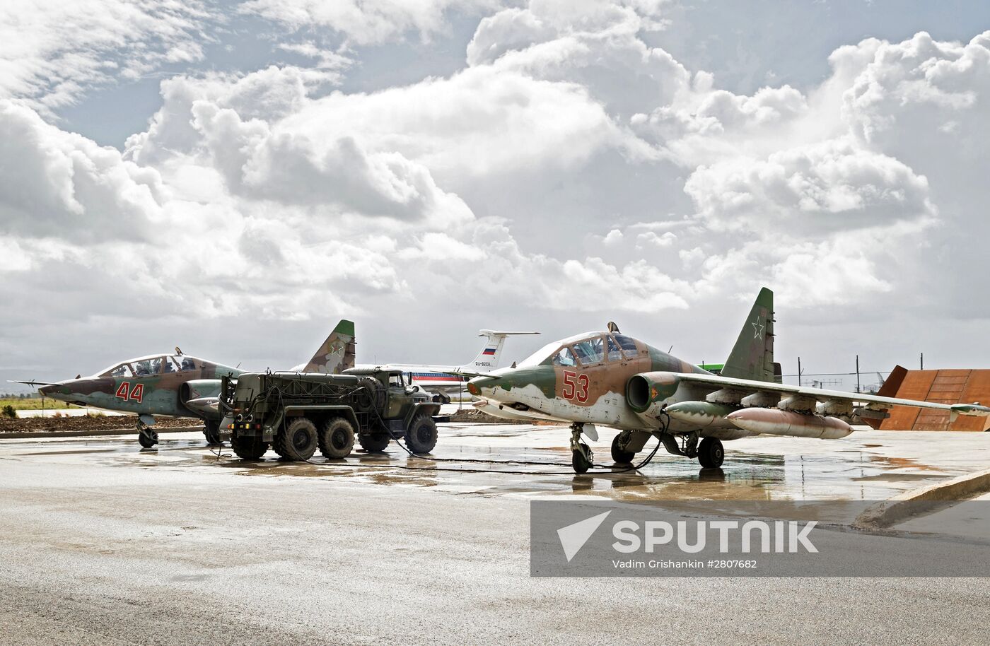 Russian Aerospace Forces aircraft leave Hmeimim airbase in Syria