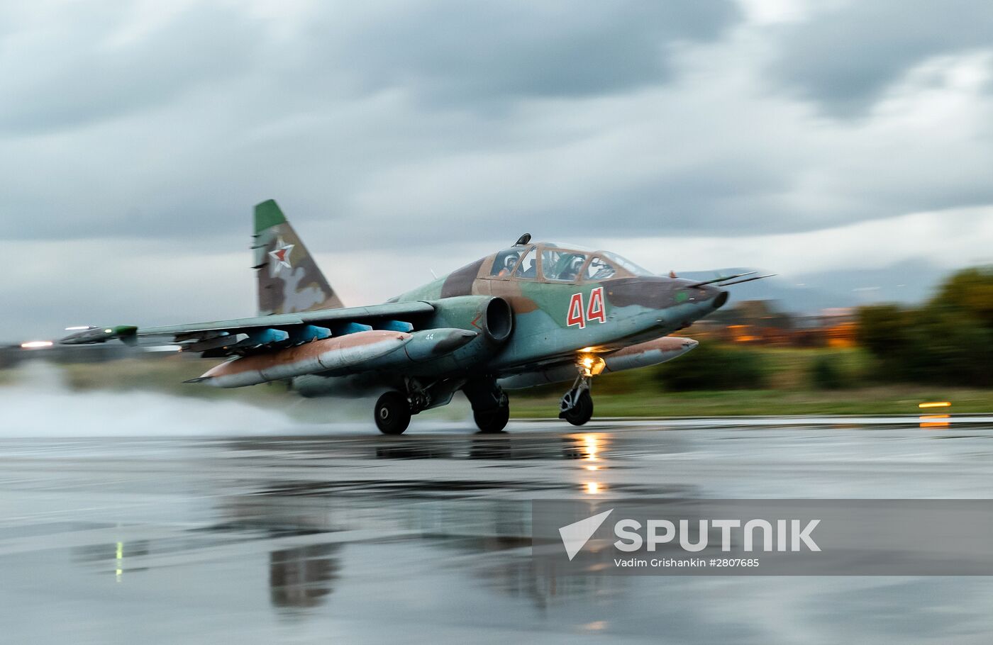 Russian Aerospace Forces aircraft leave Hmeimim airbase in Syria