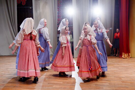 Maly Northern Choir performs in Arkhangelsk