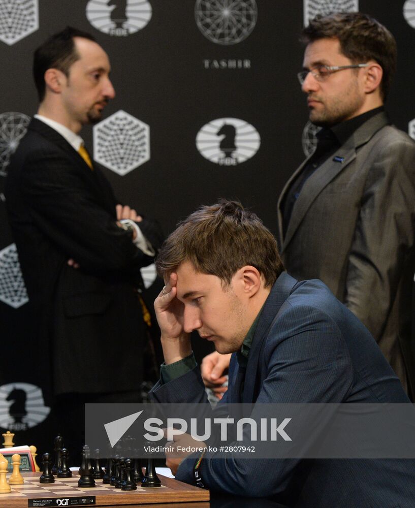 World Chess Candidates Tournament. Fifth round