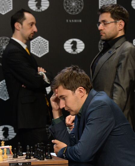 World Chess Candidates Tournament. Fifth round